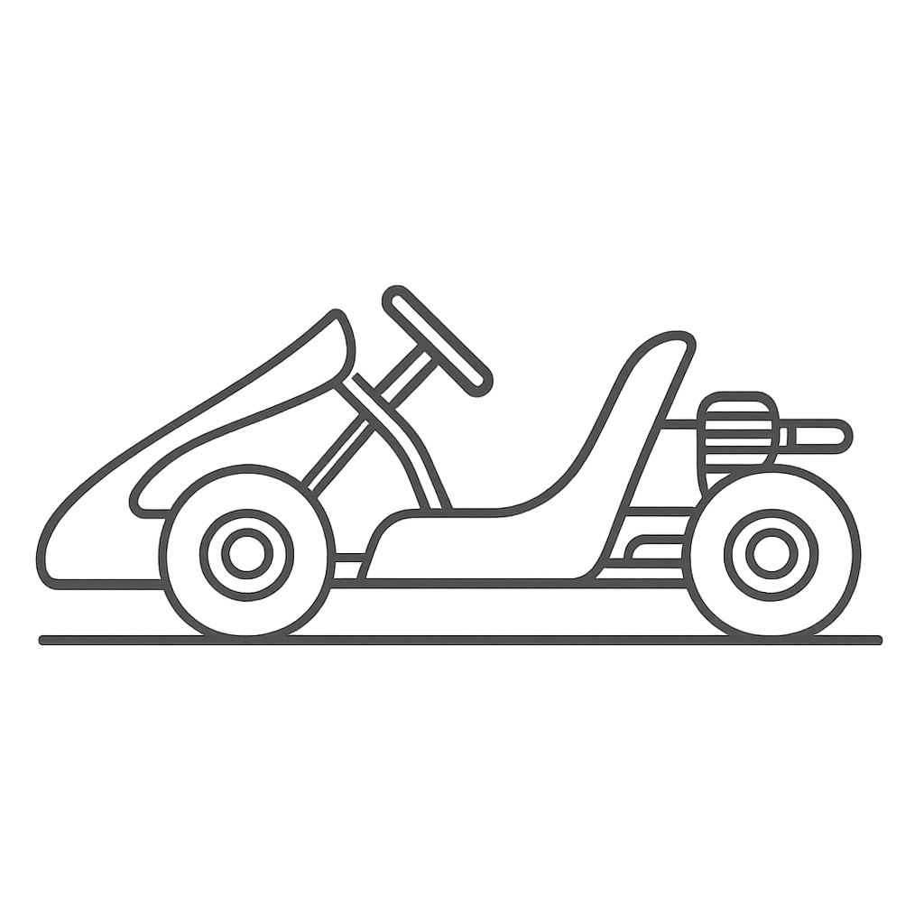 Rijdende kart
